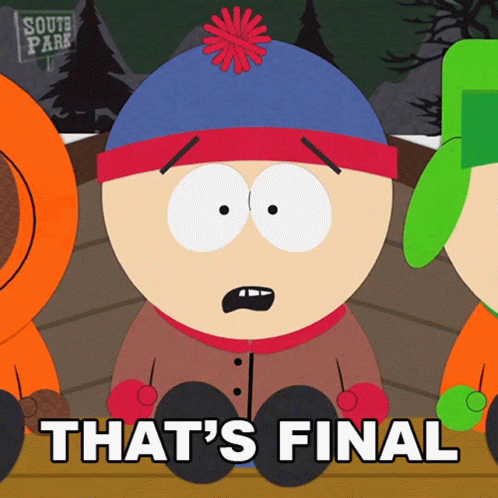 Thats Final Stan Marsh GIF