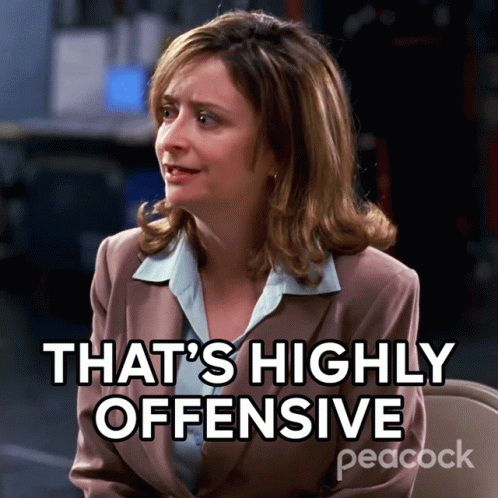 Thats Highly Offensive 30rock GIF