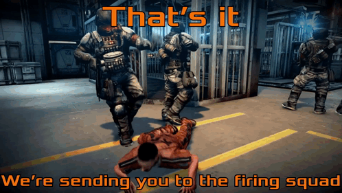 That'S It Killzone GIF. This 498 x 281 animated GIF is part of our firing squad collection. Created by Krammondo. View the original animation, share it, or…
