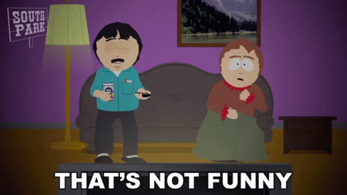 Thats Not Funny Randy Marsh GIF