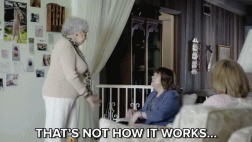 That'S Not How It Works. That'S Not How Any Of This Works! - Esurance GIF