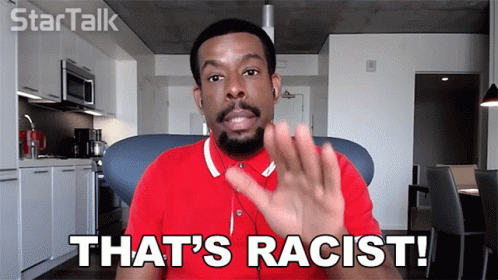 Thats Racist Chuck Nice GIF