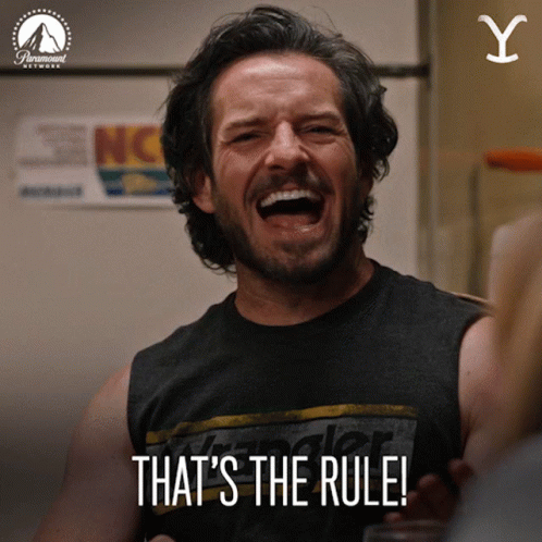 Thats The Rule Ryan GIF. This 498 x 498 animated GIF is part of our ian bohen collection. Created by YellowstoneTV. View the original animation, share it…