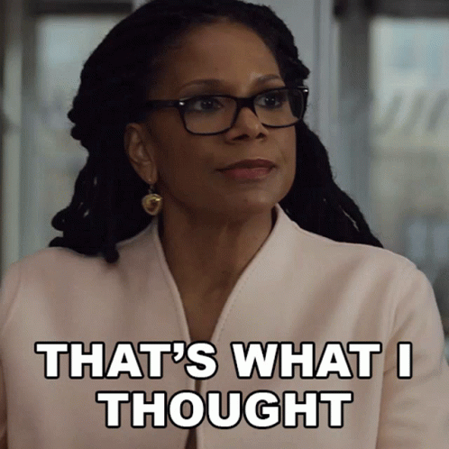 Thats What I Thought Liz Reddick GIF. This 498 x 498 animated GIF is part of our just when i thought i was out collection. Created by paramountplus. View…