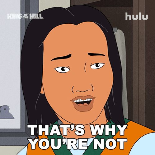 That'S Why You'Re Not Afraid Of Doing Anything Connie Souphanousinphone GIF. This 498 x 498 animated GIF is part of our thats a bold strategy cotton…