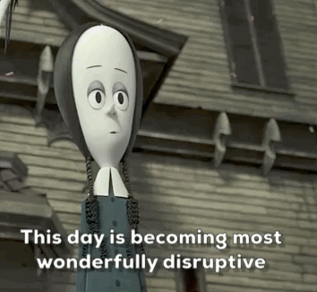 The Addams Family Wednesday GIF