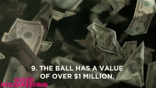 The Ball Has A Value Of Over1million Dollar Cash GIF