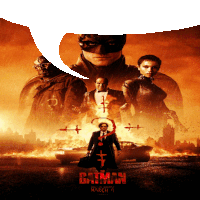 The Batman Robert Pattinson Sticker