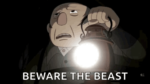 The Beast Over The Garden Wall GIF. This 498 x 279 animated GIF is part of our over the garden wall the beast collection. Created by AbbyDobyns. View the…