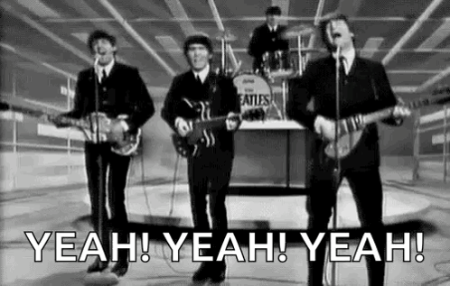 The Beatles 60s GIF