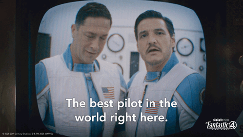 The Best Pilot In The World Right Here Reed Richards GIF. This 498 x 281 animated GIF is part of our fantastic planet collection. Created by…