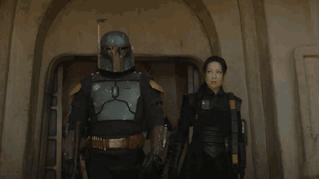 The Book Of Boba Fett Watch My Back GIF