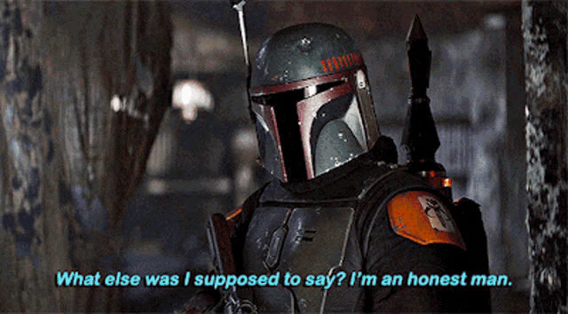 The Book Of Boba Fett What Else Was I Supposed To Say GIF
