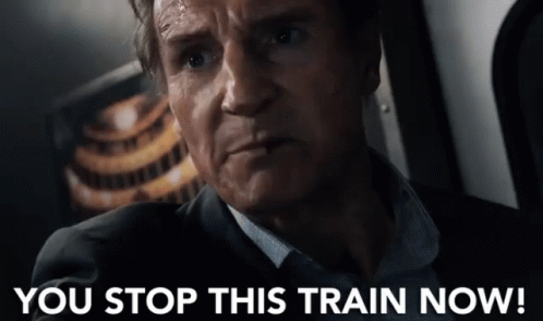 The Commuter Liam Neeson GIF