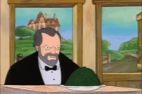 The Critic Rosebud Frozen Peas GIF