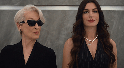 The Devil Wears Prada Anne Hathaway GIF. This 498 x 275 animated GIF is part of our miranda priestly collection. Created by seienalusts. View the original…