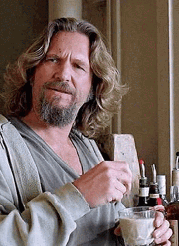 The Dude Lebowski GIF. This 362 x 498 animated GIF is part of our incredulous collection. Related themes include old man. Created by dpw777. View the…