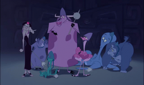 The Emperors New Groove Cow GIF