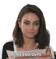 The End Guys Finish Sticker