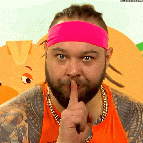 The Fiend Bray Wyatt GIF. This 498 x 498 animated GIF is part of our cone of silence collection. Related themes include quiet, shh, wwe. Created by…