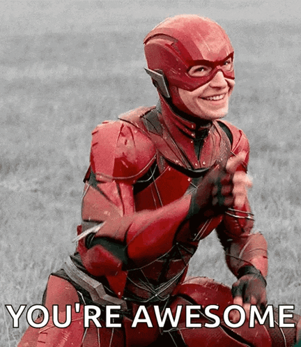 The Flash Justice League GIF