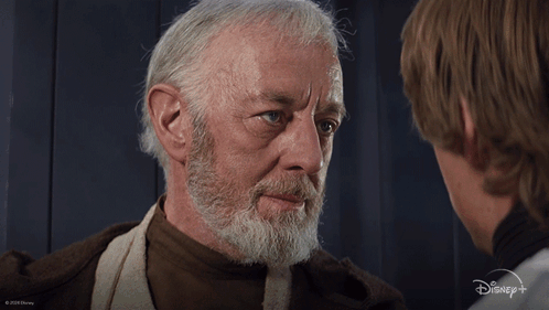 The Force Will Be With You Always Ben Kenobi GIF. This 498 x 281 animated GIF is part of our luke skywalking on these haters collection. Related themes…