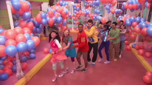 The Fresh Beat Band Conga Line GIF