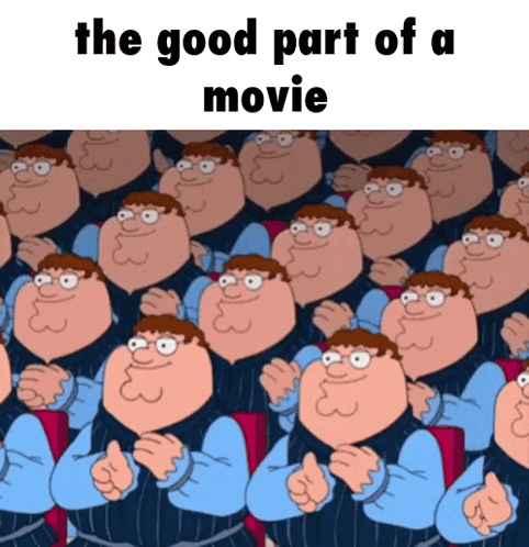 The Good Part Of A Movie Fumy GIF