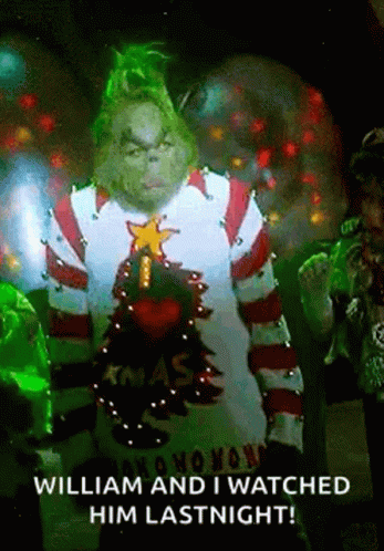 The Grinch I Love Xmas GIF