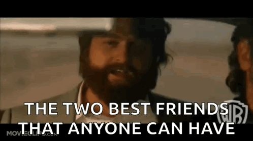 The Hangover Were The Three Best Friends That Anybody Could Have GIF