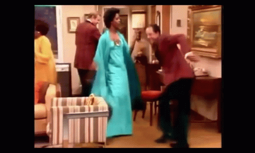 The Jeffersons Dance GIF. This 498 x 299 animated GIF is part of our george jefferson walk collection. Related themes include dance. Created by kateg77…
