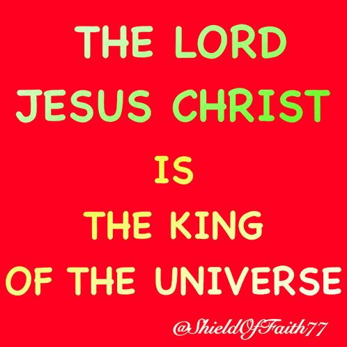 The Lord Jesus Christ Is The King Of The Universe Alter Amen Angel Authority Accept Bow Baptism Baptize Adore GIF. This 498 x 498 animated GIF is part of…
