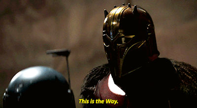 The Mandalorian This Is The Way GIF. This 400 x 220 animated GIF is part of our mandalorian this is the way collection. Related themes include star wars…