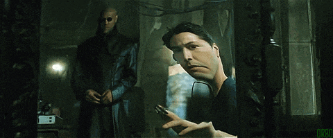 The Matrix Mirror GIF