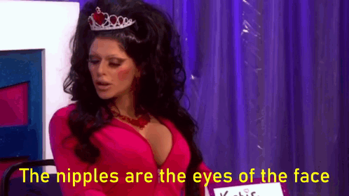 The Nipples Are The Eyes Of The Face Bimini Bon Boulash GIF. This 498 x 281 animated GIF is part of our harvey price collection. Created by cheshix. View…