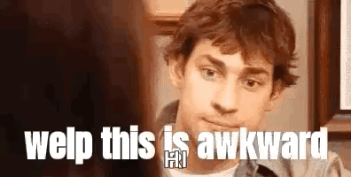 The Office Awkward GIF