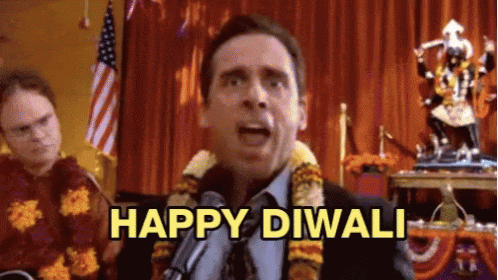 The Office Happy Diwali GIF