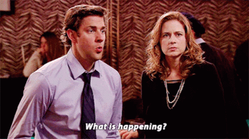 The Office Jim Halpert GIF. This 498 x 278 animated GIF is part of our its happening the office collection. Related themes include confused, the office…