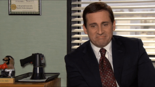 The Office No GIF. This 498 x 281 animated GIF is part of our the office no collection. Related themes include no, nope, the office. Created by…