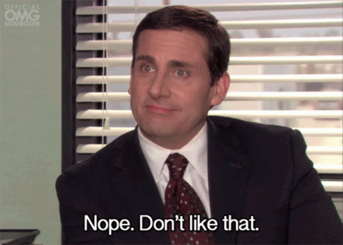 The Office Nope GIF