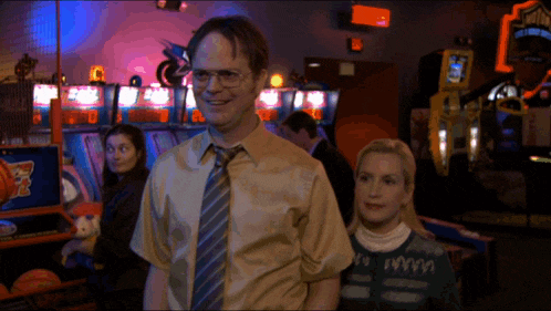 The Office Spooked GIF