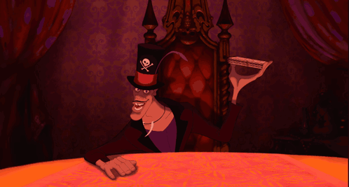 The Princess And The Frog Dr Facilier Movie Character GIF