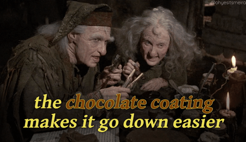 The Princess Bride Chocolate Coating GIF