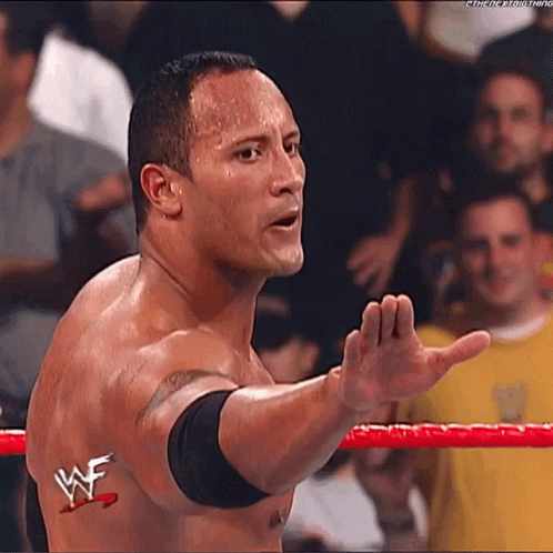 The Rock Just Bring It GIF. This 498 x 498 animated GIF is part of our the rock collection. Related themes include lets go, wwe. Created by TheNextBlGThing…