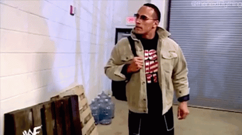 The Rock Staring Contest GIF. This 498 x 279 animated GIF is part of our stone cold hell yeah collection. Related themes include the rock, wwe. Created by…