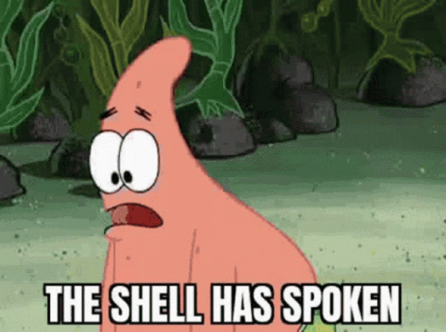 The Shell Has Spoken Shell GIF