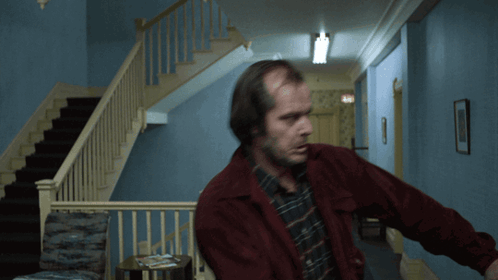 The Shining Stanley Kubrick GIF. This 498 x 280 animated GIF is part of our heres johnny collection. Created by ailuridae. View the original animation…