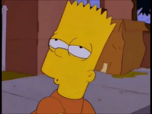 The Simpsons Bart Simpson GIF