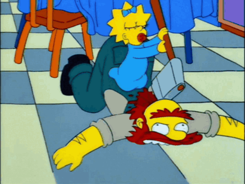 The Simpsons Disturbing Universe GIF