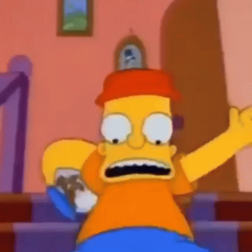 The Simpsons Homer GIF. This 498 x 498 animated GIF is part of our gattara simpson collection. Related themes include bart simpson, funny, the simpsons…